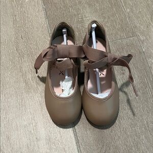 Capezio Tan Kids Ballet Shoes